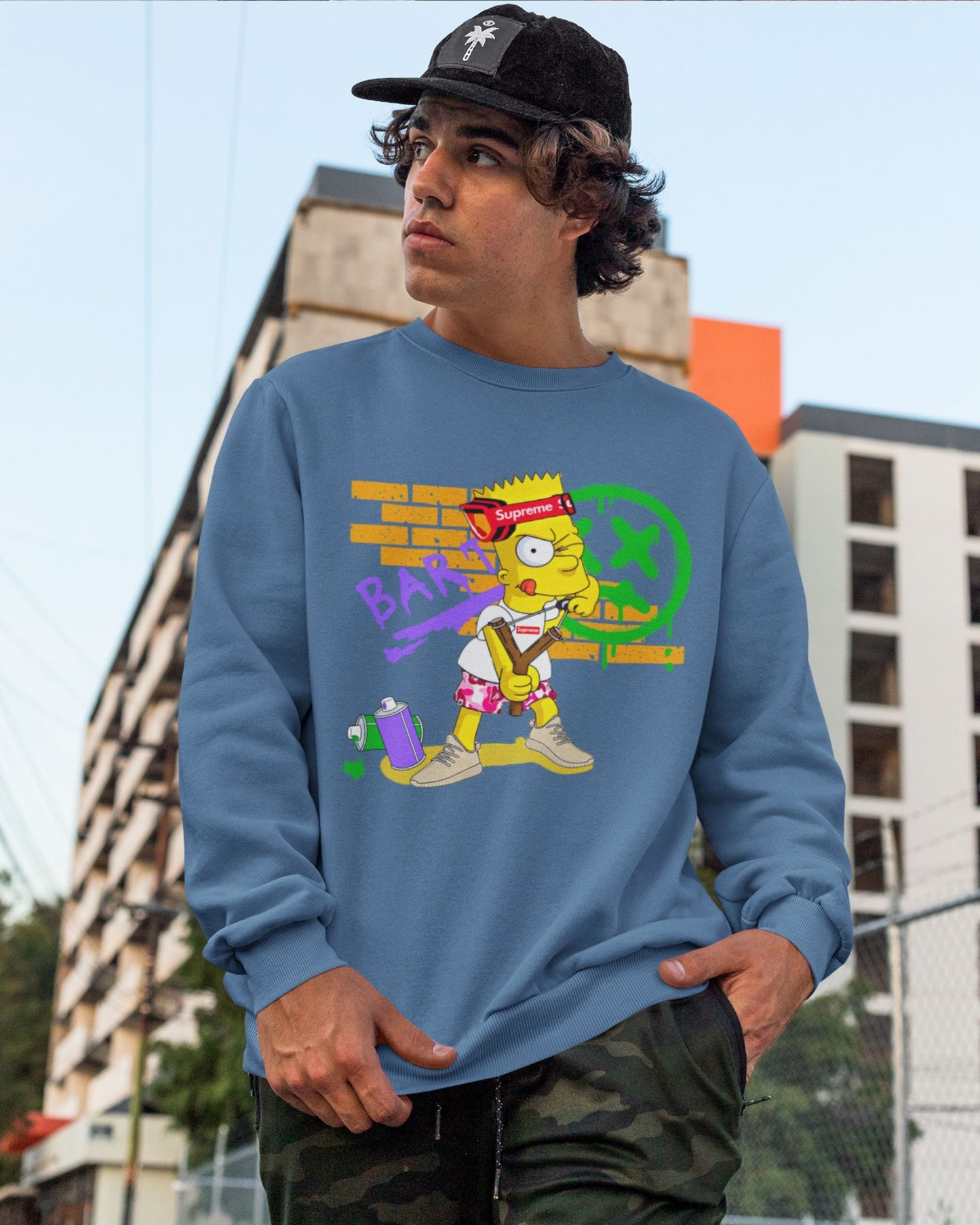 BartDaPainter- Men's Sweatshirt