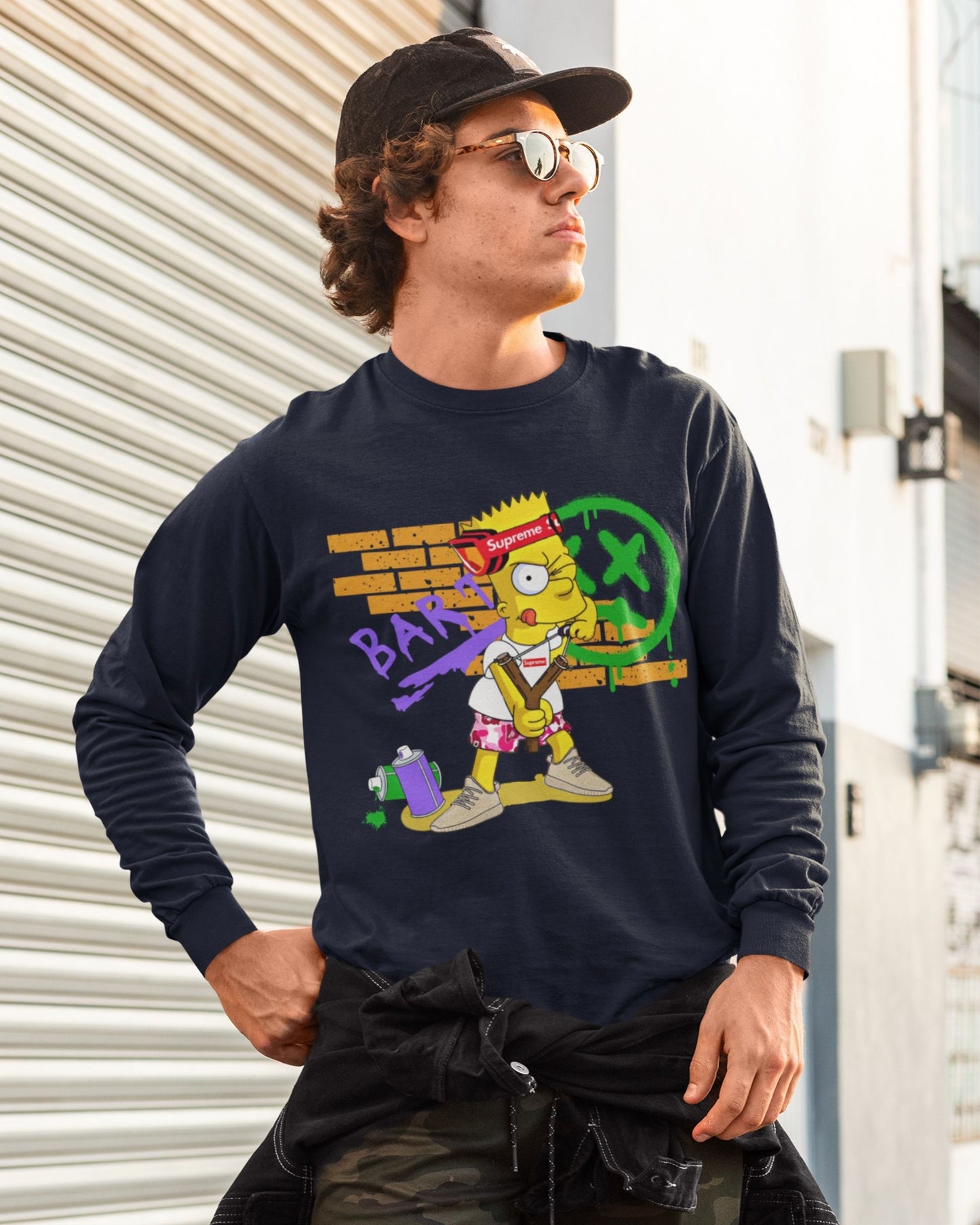 BartDaPainter- Men's Sweatshirt