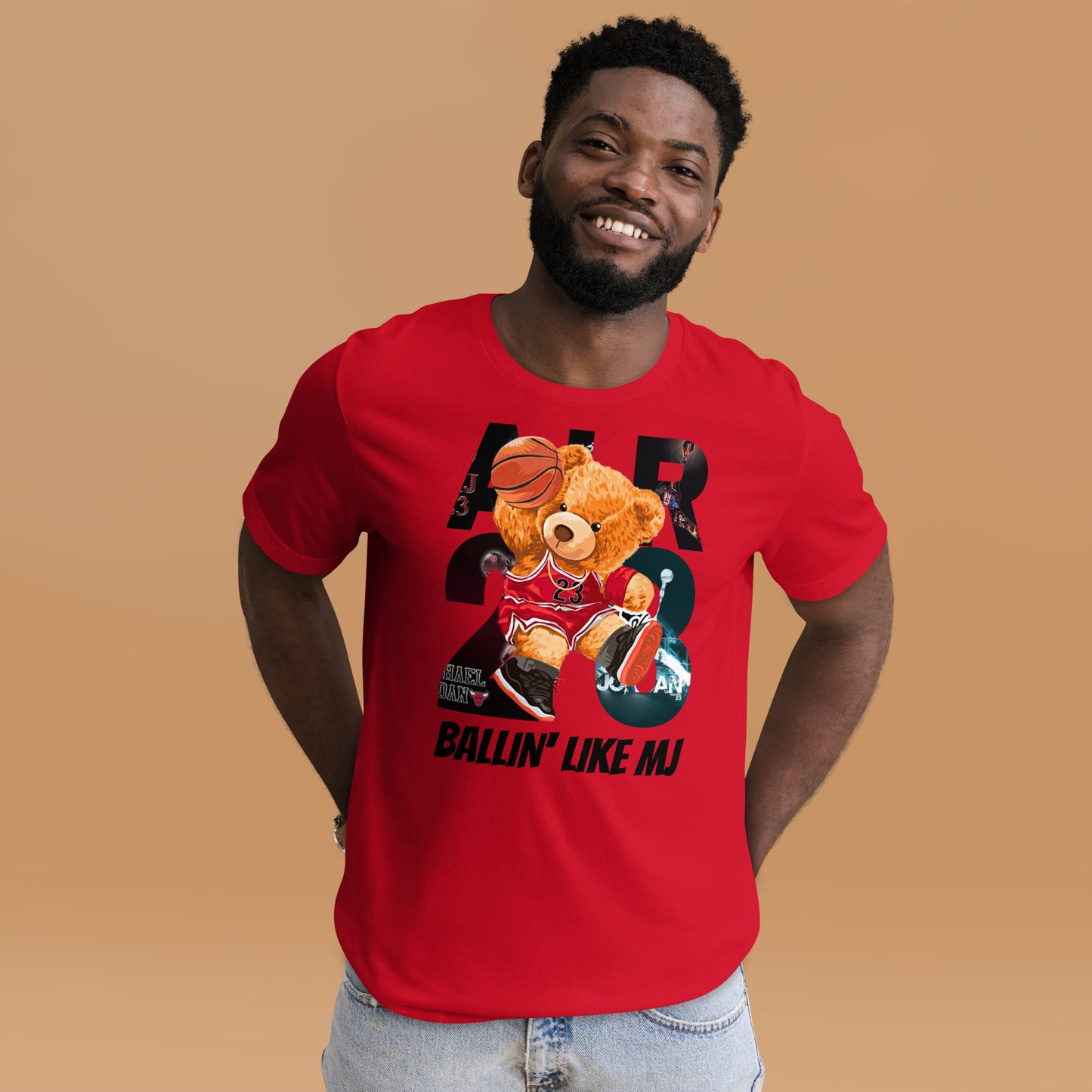 Ballin' Bear - Unisex T-Shirt